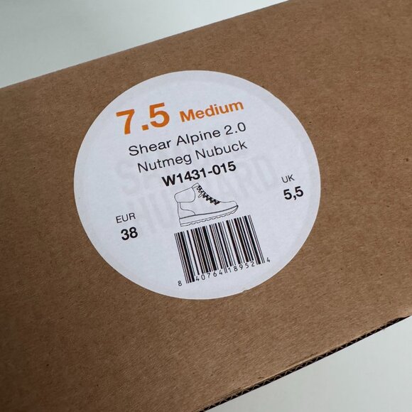 Samuel Hubbard Boots Womens 7.5 M Shear Alpine 2.0 Nutmeg Nubuck leather brown - Picture 12 of 13